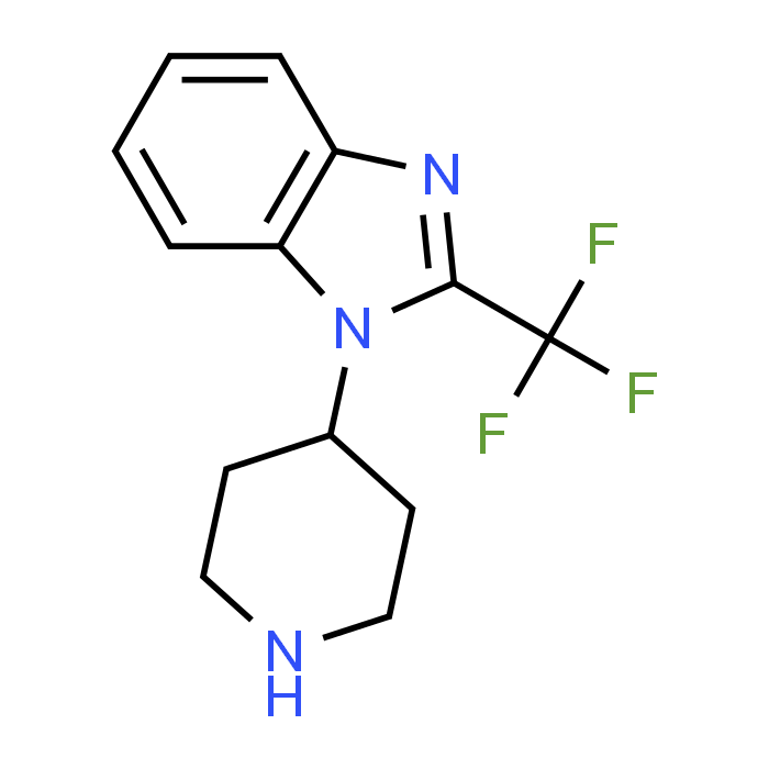 1-(Piperidin-4-yl)-2-(trifluoromethyl)-1H-benzo[d]imidazole