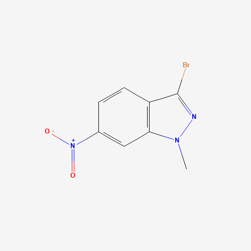 3-Bromo-1-methyl-6-nitro-1H-indazole
