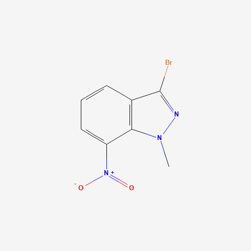 3-Bromo-1-methyl-7-nitro-1H-indazole