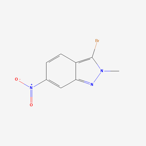 3-Bromo-2-methyl-6-nitro-2H-indazole