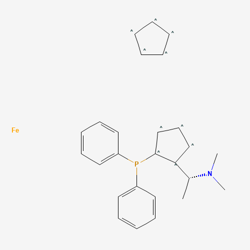 (R)-N,N-Dimethyl-1-[(Rp)-2-(diphenylphosphino)ferrocenyl]ethylamine