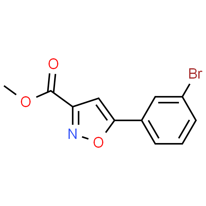 Methyl 5-(3-bromophenyl)isoxazole-3-carboxylate