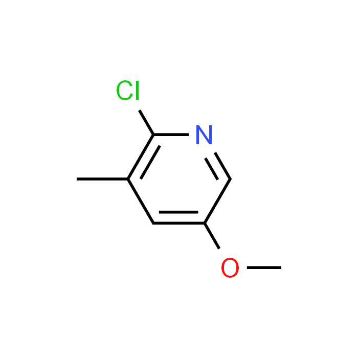 2-Chloro-5-methoxy-3-methylpyridine
