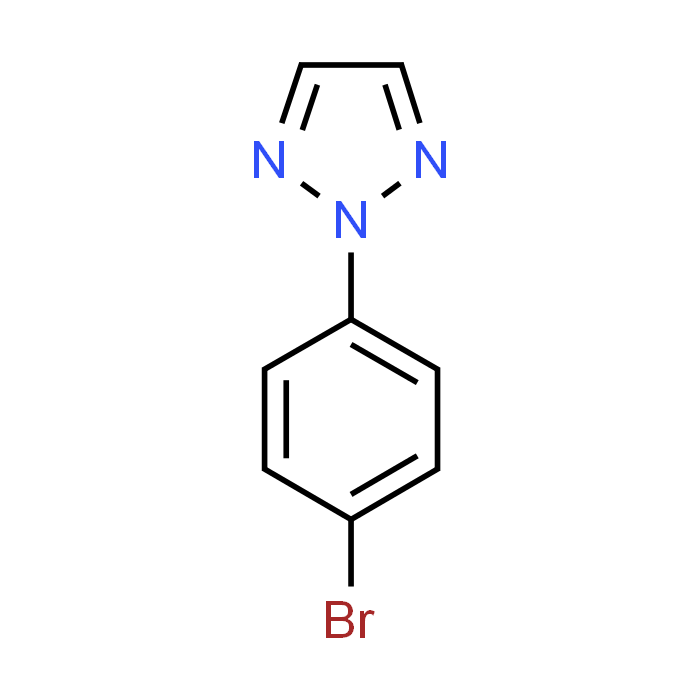 2-(4-Bromophenyl)-2H-1,2,3-triazole