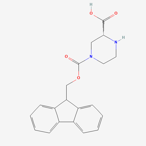 4-Fmoc-Piperazine-2-(R)-carboxylic acid