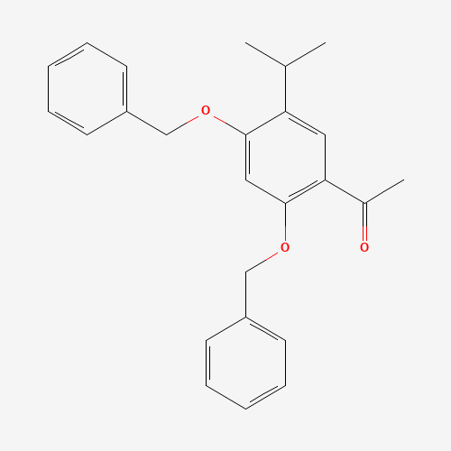 1-(2,4-Bis(benzyloxy)-5-isopropylphenyl)ethanone