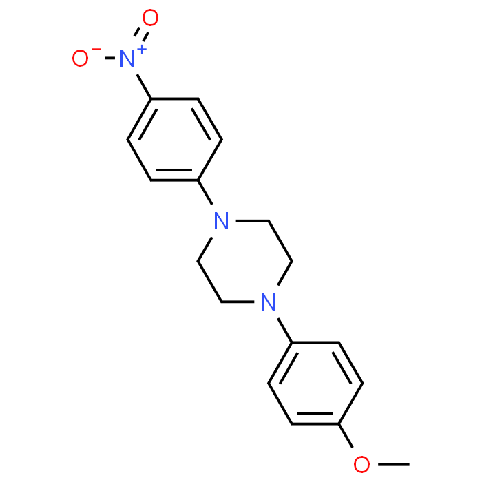 1-(4-Methoxyphenyl)-4-(4-nitrophenyl)piperazine