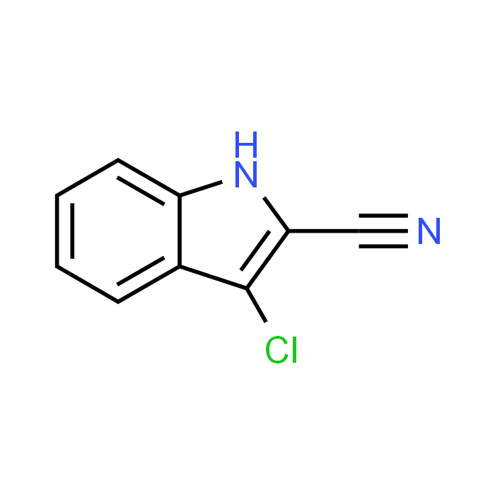 3-Chloro-1H-indole-2-carbonitrile