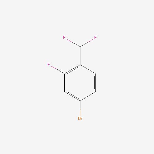 4-Bromo-1-(difluoromethyl)-2-fluorobenzene