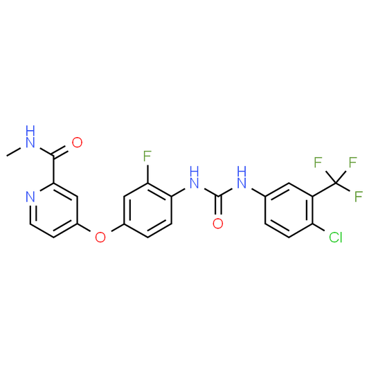 4-(4-(3-(4-Chloro-3-(trifluoromethyl)phenyl)ureido)-3-fluorophenoxy)-N-methylpicolinamide