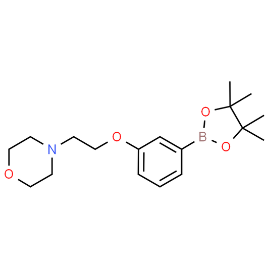 4-(2-(3-(4,4,5,5-Tetramethyl-1,3,2-dioxaborolan-2-yl)phenoxy)ethyl)morpholine
