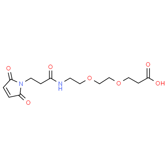 3-(2-(2-(3-(2,5-Dioxo-2,5-dihydro-1H-pyrrol-1-yl)propanamido)ethoxy)ethoxy)propanoic acid