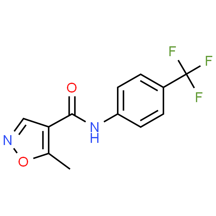 5-Methyl-N-(4-(trifluoromethyl)phenyl)isoxazole-4-carboxamide