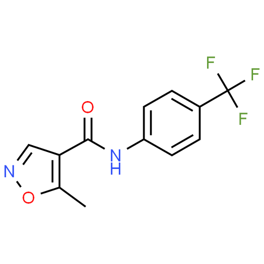 5-Methyl-N-(4-(trifluoromethyl)phenyl)isoxazole-4-carboxamide