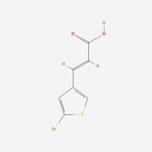 (E)-3-(5-Bromothiophen-3-yl)acrylic acid