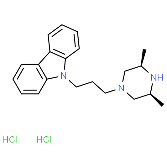 9-(3-(cis-3,5-Dimethylpiperazin-1-yl)propyl)-9H-carbazole dihydrochloride