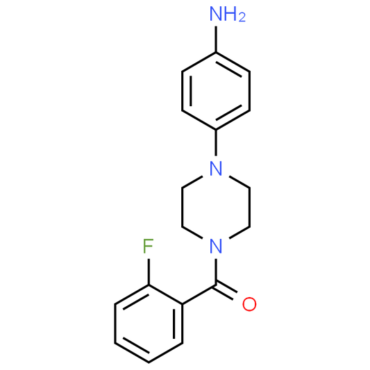 (4-(4-Aminophenyl)piperazin-1-yl)(2-fluorophenyl)methanone