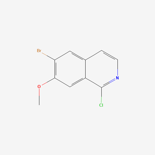 6-Bromo-1-chloro-7-methoxyisoquinoline