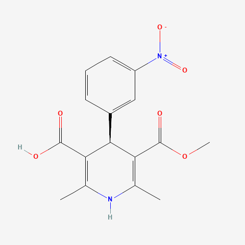 (R)-5-(Methoxycarbonyl)-2,6-dimethyl-4-(3-nitrophenyl)-1,4-dihydropyridine-3-carboxylic acid