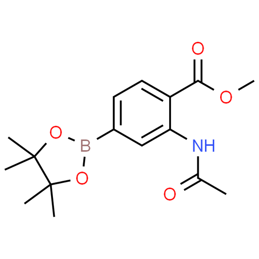 Methyl 2-acetamido-4-(4,4,5,5-tetramethyl-1,3,2-dioxaborolan-2-yl)benzoate