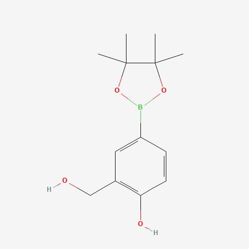 2-(Hydroxymethyl)-4-(4,4,5,5-tetramethyl-1,3,2-dioxaborolan-2-yl)phenol