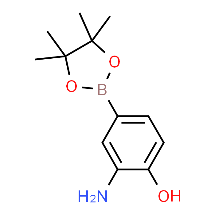 2-Amino-4-(4,4,5,5-tetramethyl-1,3,2-dioxaborolan-2-yl)phenol