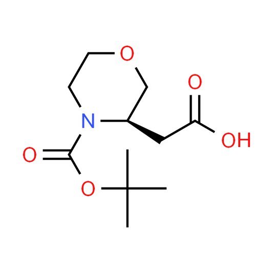(R)-2-(4-(tert-Butoxycarbonyl)morpholin-3-yl)acetic acid