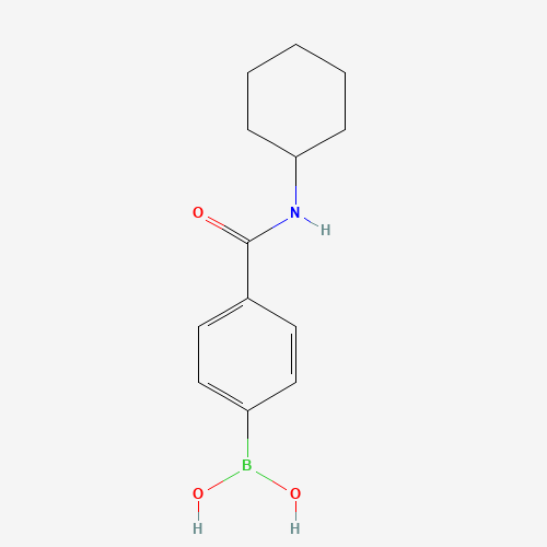 (4-(Cyclohexylcarbamoyl)phenyl)boronic acid
