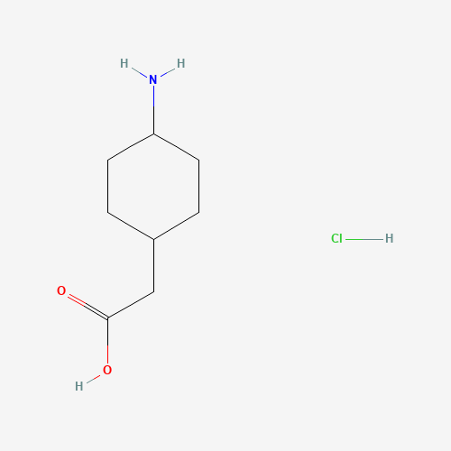 trans-2-(4-Aminocyclohexyl)acetic acid hydrochloride