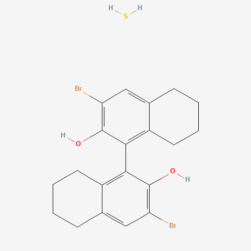 (S)-3,3'-Dibromo-5,5',6,6',7,7',8,8'-octahydro-[1,1'-binaphthalene]-2,2'-diol