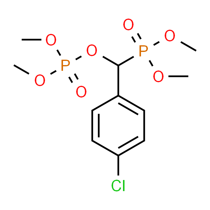 (4-Chlorophenyl)(dimethoxyphosphoryl)methyl dimethyl phosphate