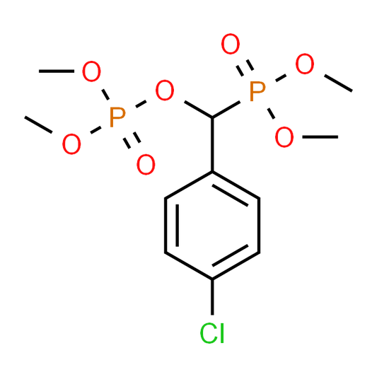 (4-Chlorophenyl)(dimethoxyphosphoryl)methyl dimethyl phosphate