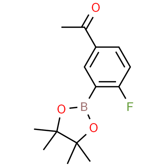 1-(4-Fluoro-3-(4,4,5,5-tetramethyl-1,3,2-dioxaborolan-2-yl)phenyl)ethanone