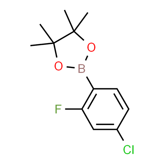 2-(4-Chloro-2-fluorophenyl)-4,4,5,5-tetramethyl-1,3,2-dioxaborolane