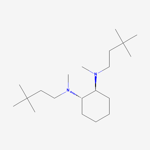 (1S,2S)-N1,N2-Bis(3,3-dimethylbutyl)-N1,N2-dimethylcyclohexane-1,2-diamine