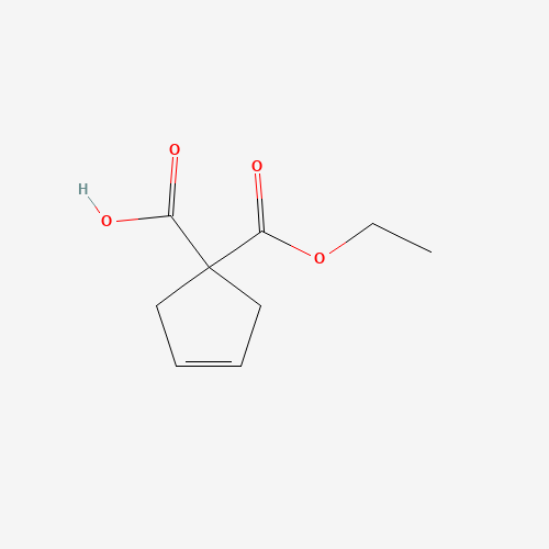 1-(Ethoxycarbonyl)-3-cyclopentene-1-carboxylic Acid