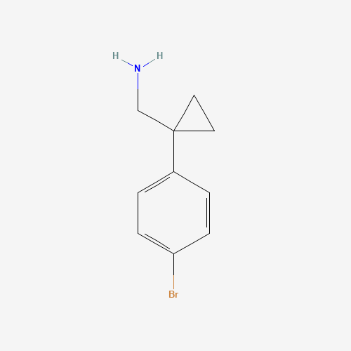 (1-(4-Bromophenyl)cyclopropyl)methanamine