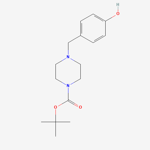 tert-Butyl 4-(4-hydroxybenzyl)piperazine-1-carboxylate