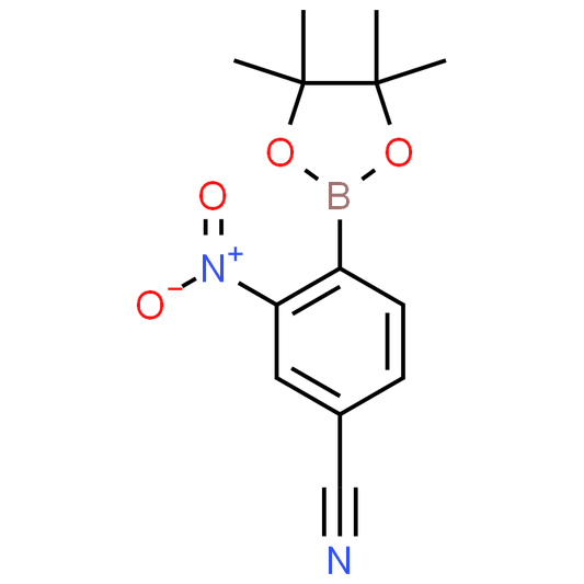 3-Nitro-4-(4,4,5,5-tetramethyl-1,3,2-dioxaborolan-2-yl)benzonitrile