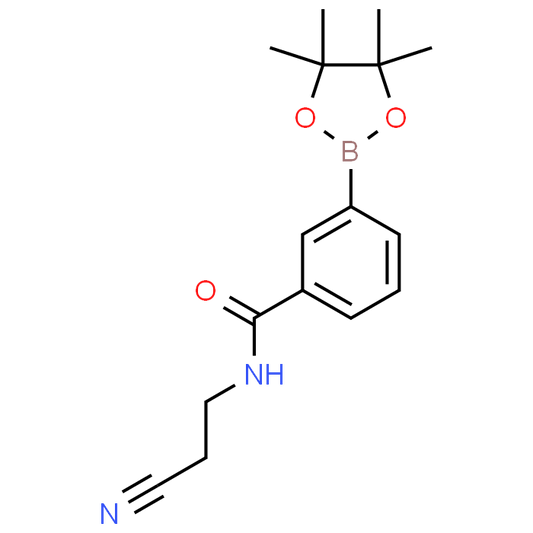 N-(2-Cyanoethyl)-3-(tetramethyl-1,3,2-dioxaborolan-2-yl)benzamide