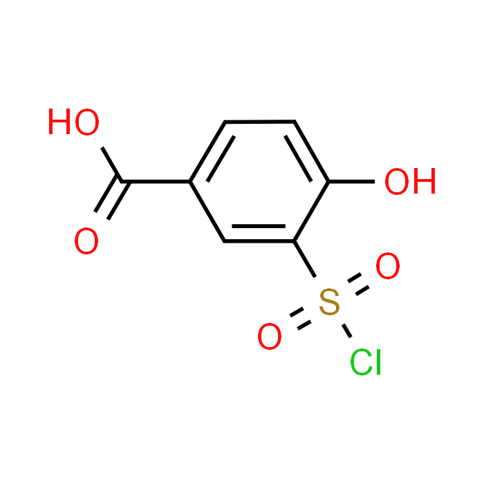3-(Chlorosulfonyl)-4-hydroxybenzoic acid