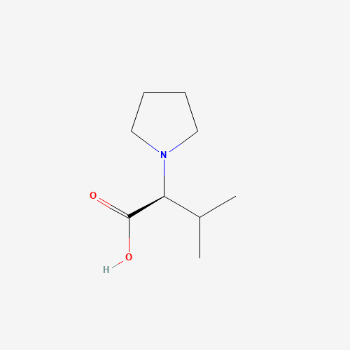 (S)-3-Methyl-2-(1-pyrrolidinyl)butyric Acid
