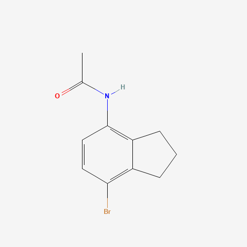 N-(7-BROMO-2,3-DIHYDRO-1H-INDEN-4-YL)ACETAMIDE