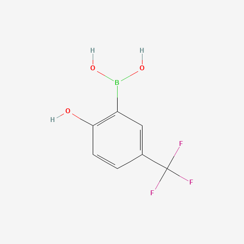 (2-Hydroxy-5-(trifluoromethyl)phenyl)boronic acid