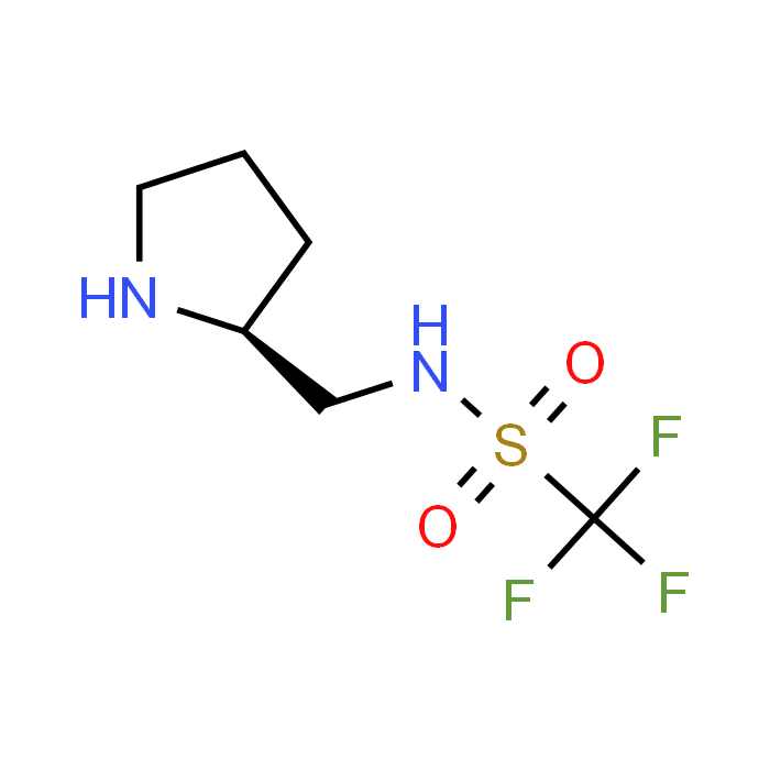 (S)-1,1,1-Trifluoro-N-(pyrrolidin-2-ylmethyl)methanesulfonamide - Achmem