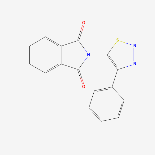 2-(4-PHenyl-1,2,3-thiadiazol-5-yl)isoindoline-1,3-dione