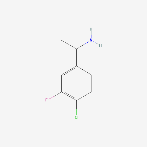 1-(4-Chloro-3-fluorophenyl)ethanamine