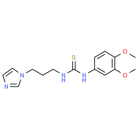 1-(3-(1H-Imidazol-1-yl)propyl)-3-(3,4-dimethoxyphenyl)thiourea