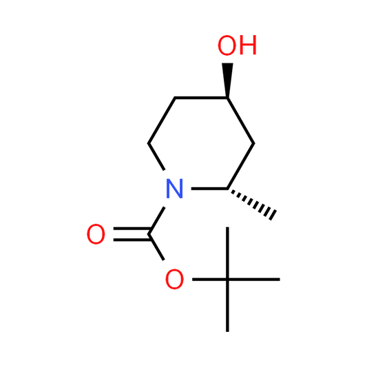 (2S,4R)-tert-Butyl 4-hydroxy-2-methylpiperidine-1-carboxylate