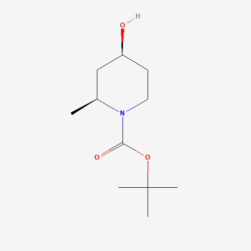 (2S,4S)-tert-Butyl 4-hydroxy-2-methylpiperidine-1-carboxylate